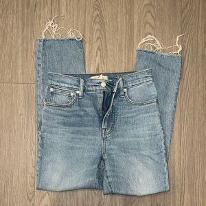 Madewell Light Blue Ankle Jeans